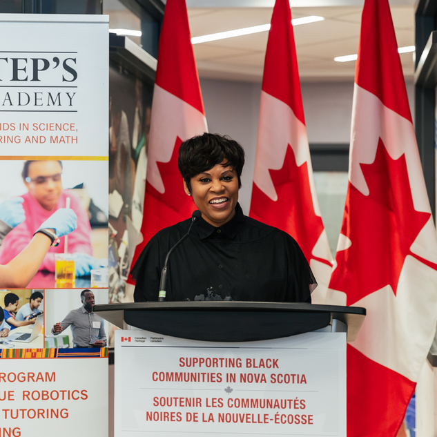 Hon Marci Ien, Minister for Women and Gender Equality and Youth, speaks