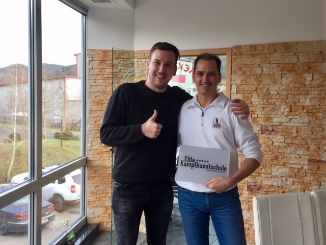 Auszeichnung für Taekwando Schule Trust Martial Arts