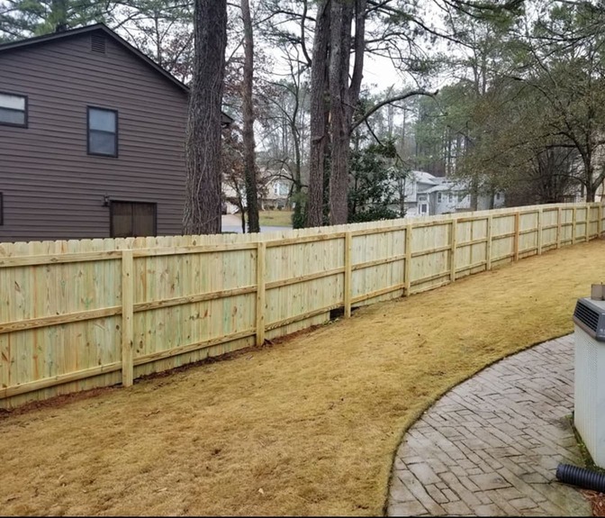 Custom Built Fences Tuscaloosa Al Marks Remodeling Services