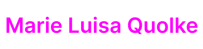 Marie Luisa Quolke