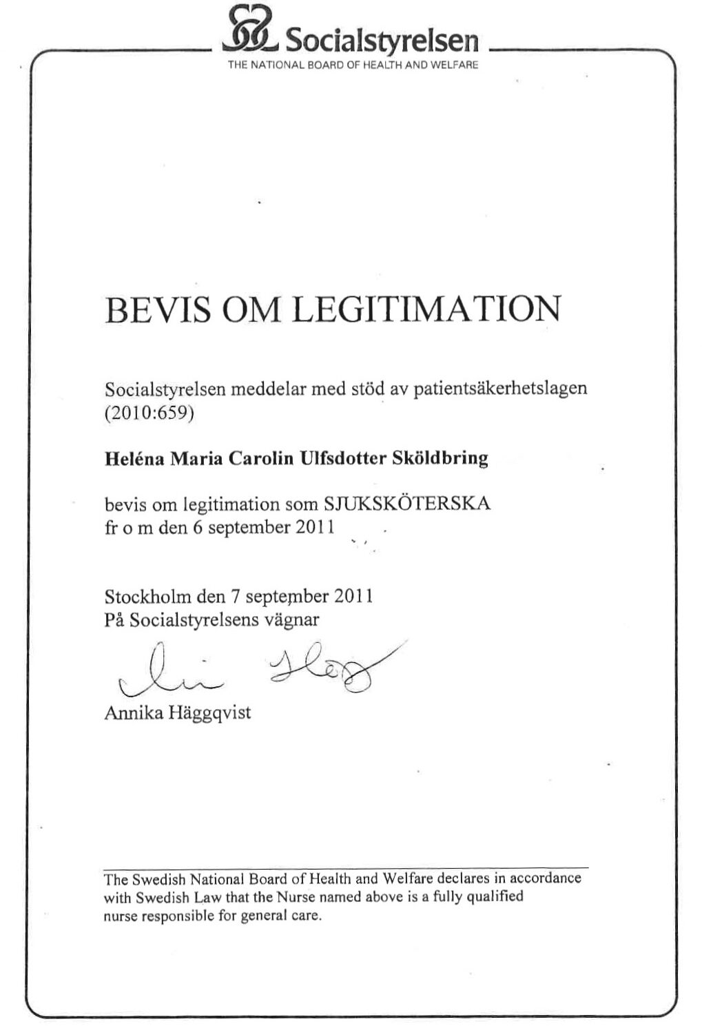 Artikelbild- Medicinsk behandling - Legitimation