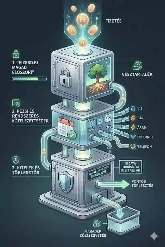 Automatikus átutalások beállítása fizetésnapra