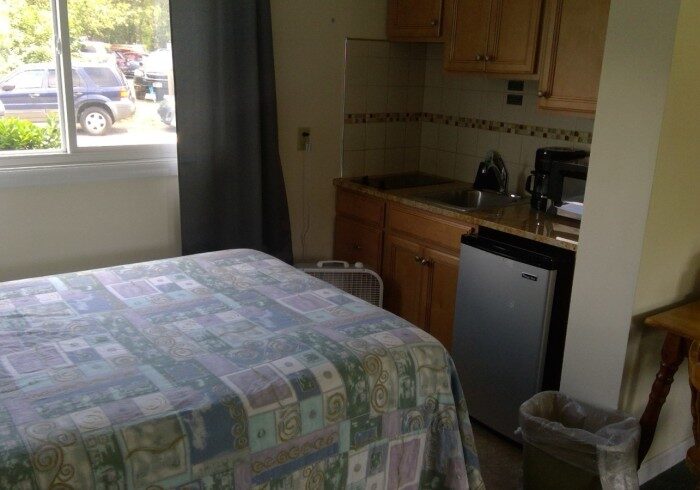 Efficiency 2 double beds