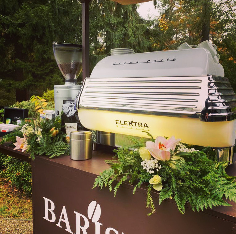 Mobile Kaffeebar für Hochzeiten in Berlin