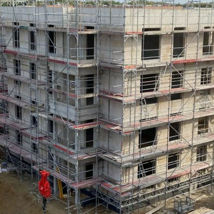 Neubau eines Mehrfamilienhauses in Berlin