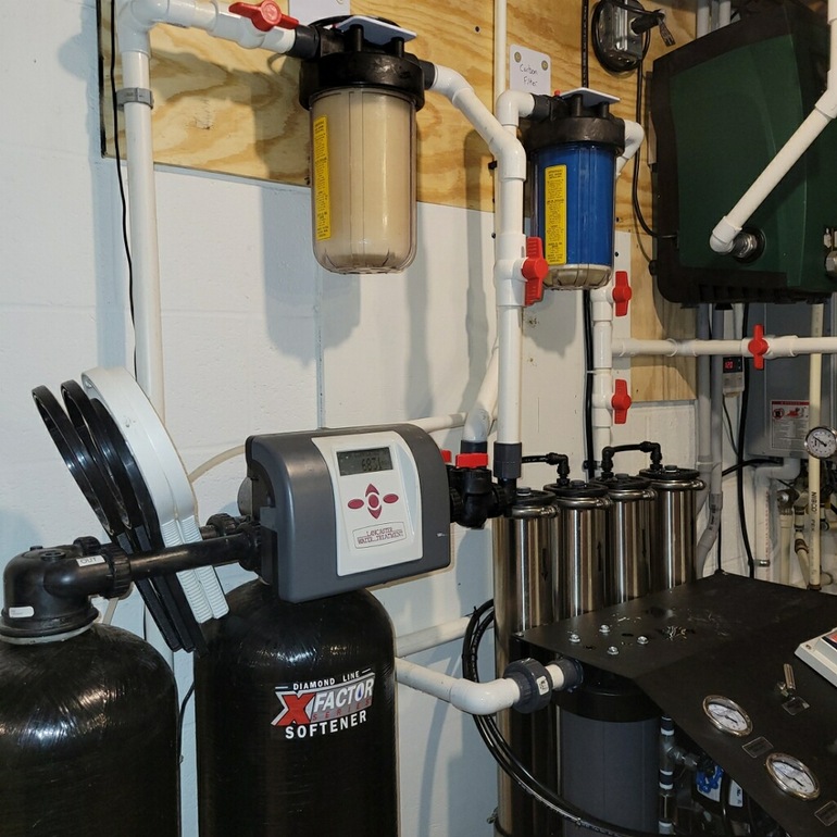 water softener maintenance