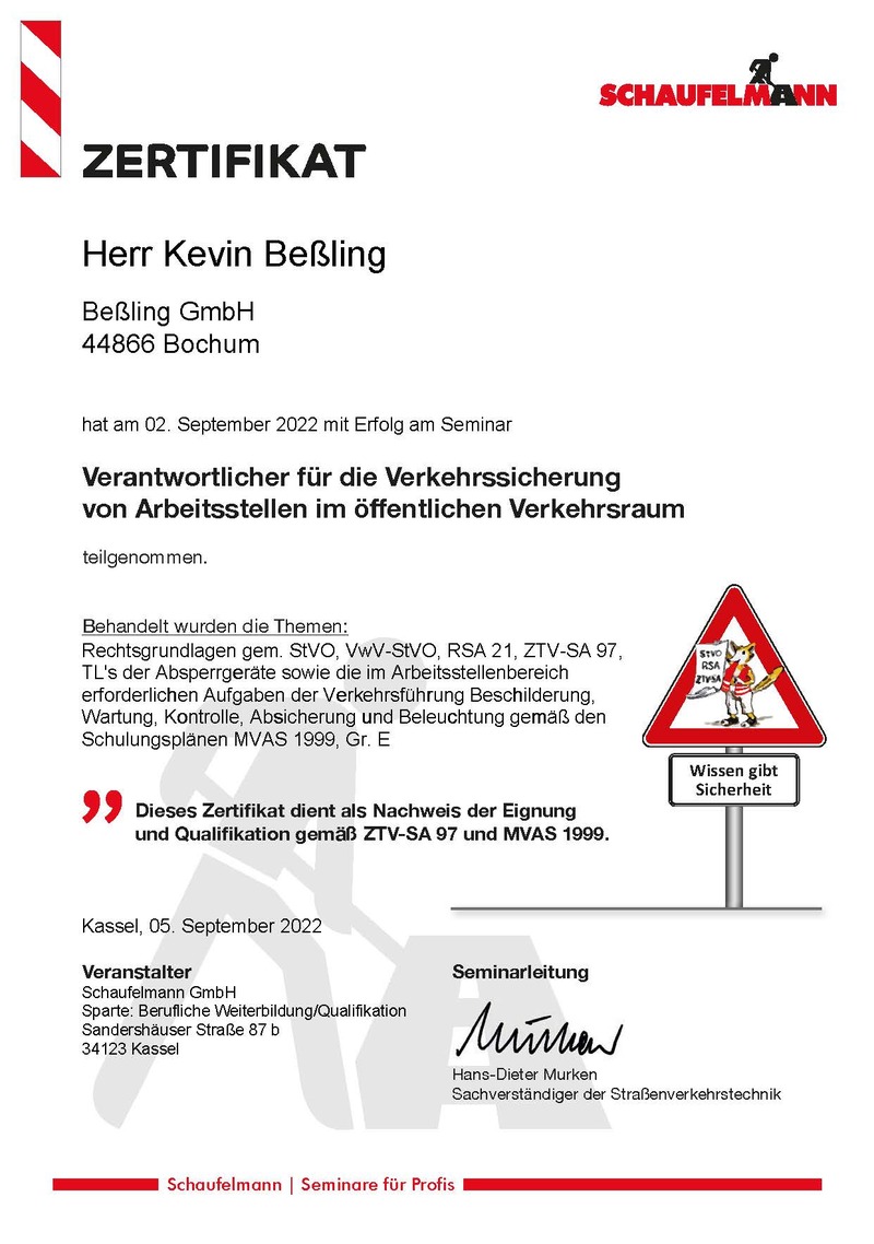 MVAS 99 / RSA 21 / ZTV-SA 97