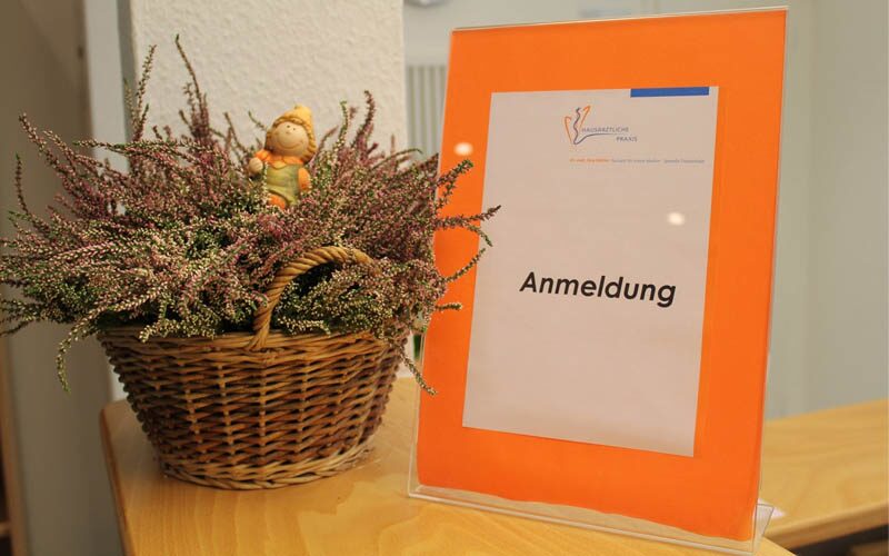 Hausärztliche Praxis Mehler in Dortmund - Anmeldung 1