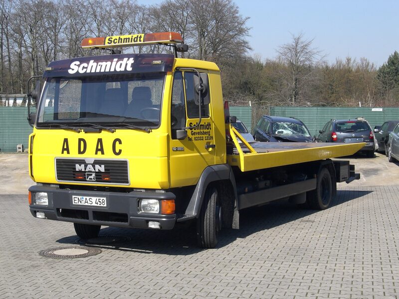 zweiter Abschleppwagen von F. Schmidt OHG