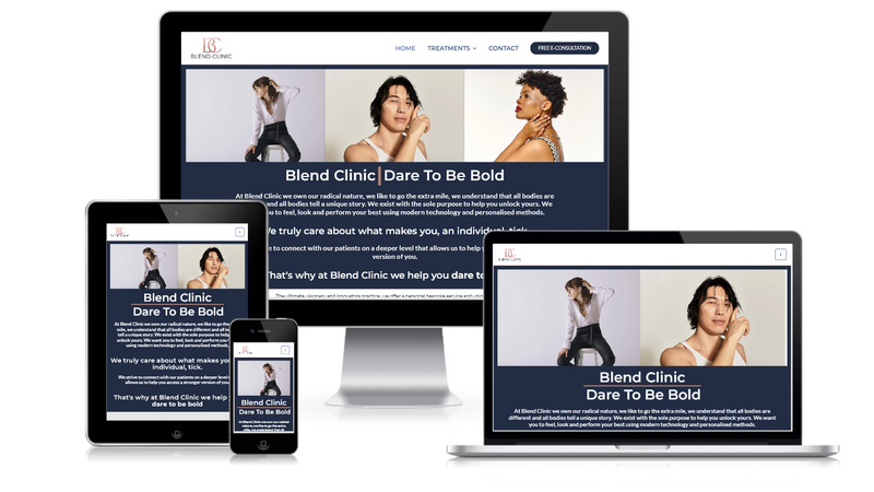 Blend Clinic Website