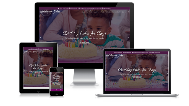 Celebration Cakes by Yvonne Website