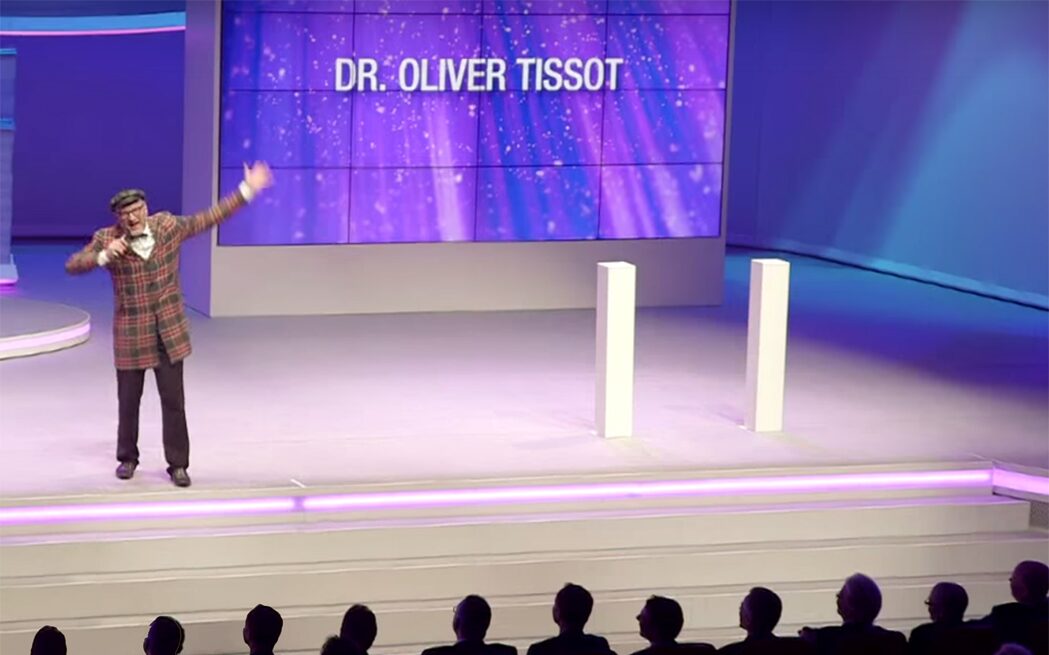 Keynote:
mit seinen frischen, frechen Reden weckt Tissot die Geister und schafft gute Laune. Tissots Keyjoke-Speeches zu den Themen Kreativität und Wertschätzung schaffen mentale Nachhaltigkeit durch intelligent-hintergründige Eselsbrücken.
