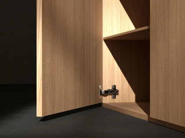 FineMicro szekrényajtó kétoldali mikroperforációval