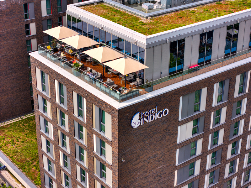 Gallery Rooftop Bar Berlin terrace on top of Hotel Indigo Berlin – East Side Gallery