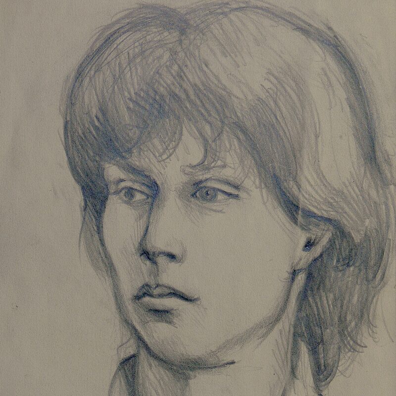 ralph 1986, 29 x 20,5 cm, crayon graphite sur papier