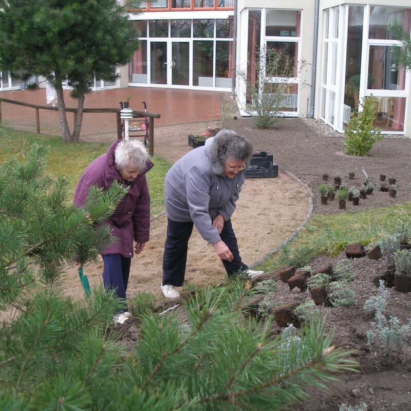Fläche zur individuellen Bepflanzung von Heilkräutern 