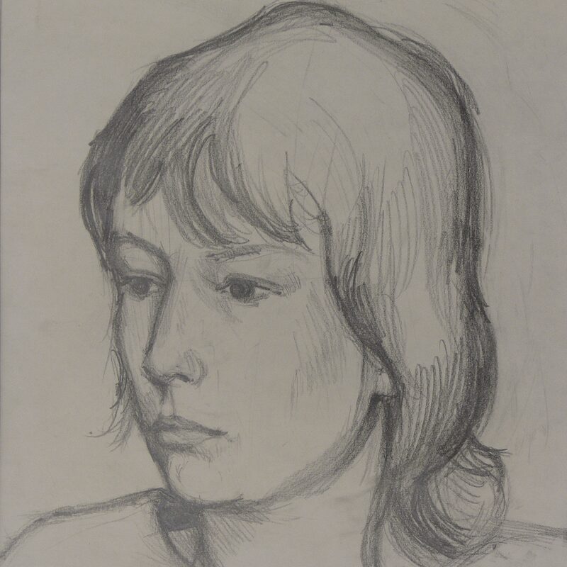 elke 1986, 32 x 23 cm, graphit auf papier