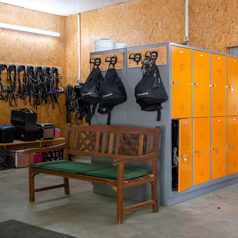 Beheizte Sattelkammer