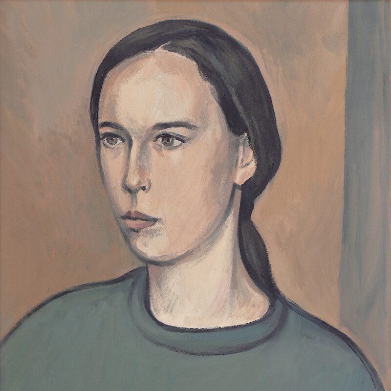 christa 1995, 66 x 48 cm, 
 öl auf karton
