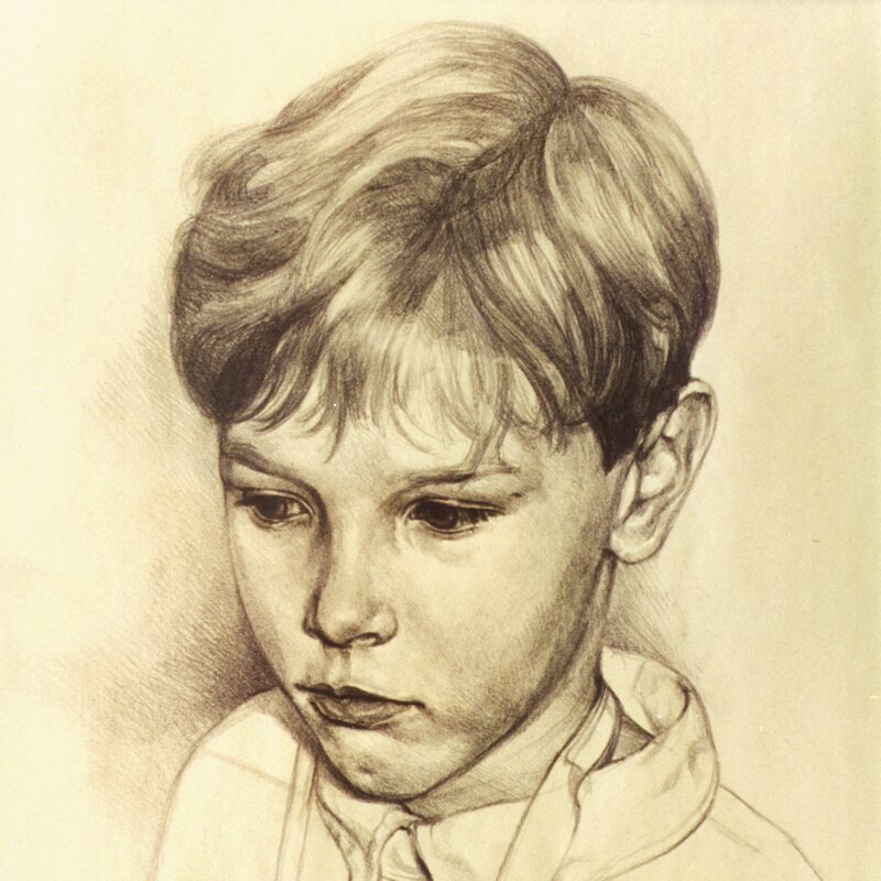 adrian 2004, 50 x 40 cm, graphit auf papier