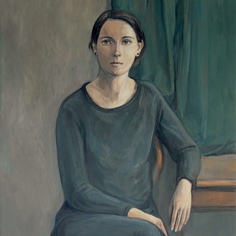 judith 1997, 51,2" x 38,2", 
oil on cotton