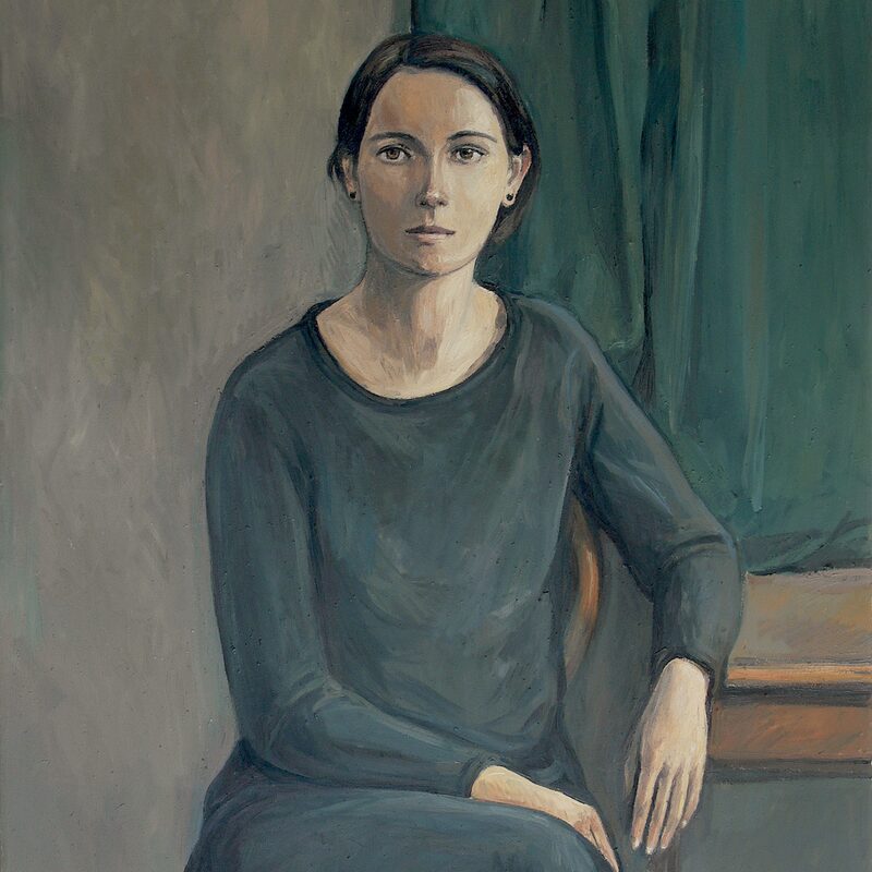 judith 1997, 130 x 97 cm, 
 öl auf baumwolle