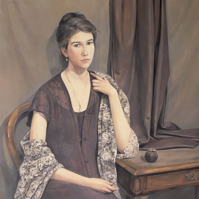 veronika 1998, 130 x 97 cm, öl auf baumwolle