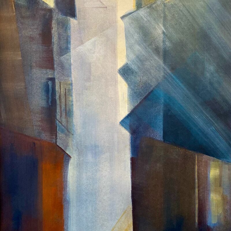 Gemälde: Church 
Stil: Abstrakte Malerei , Lasur Arbeit in Acryl auf Malervlies
Format: 69x39cm
Preis: 340 €
Verfügbarkeit: 
sofort lieferbar
