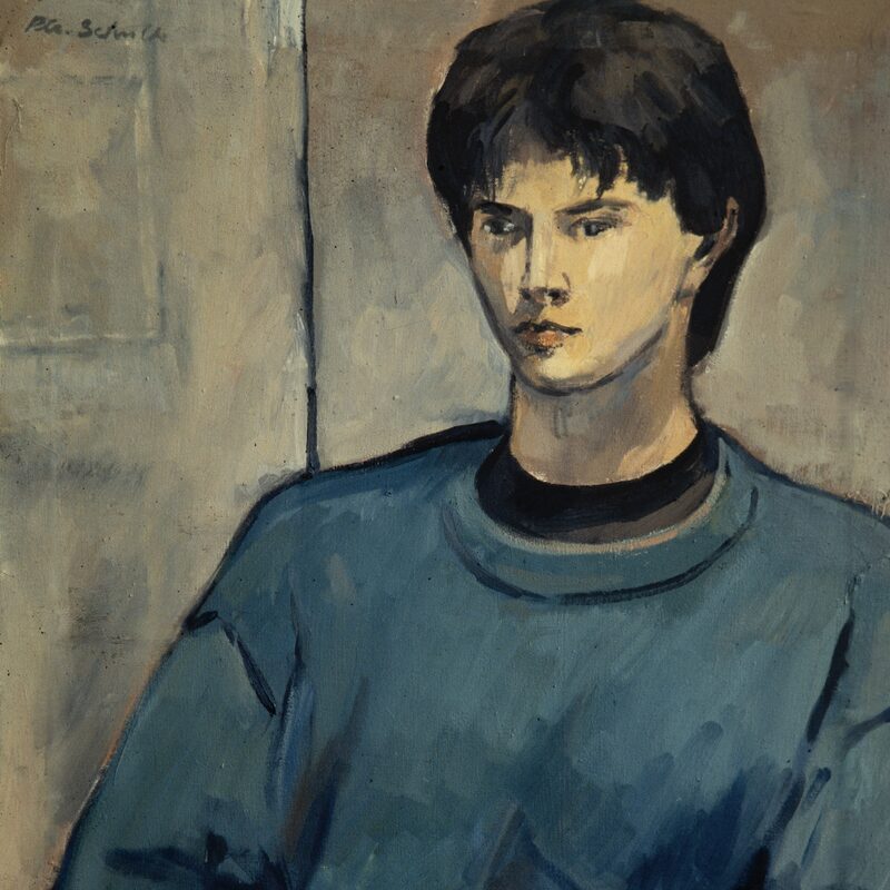 ralph 1986, 110 x 90 cm, öl auf tuch