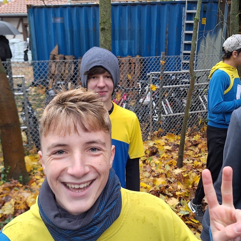 zufrieden mit dem Ergebnis