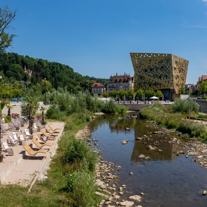 Verweilen am Wasser in Schwäbisch Gmünd