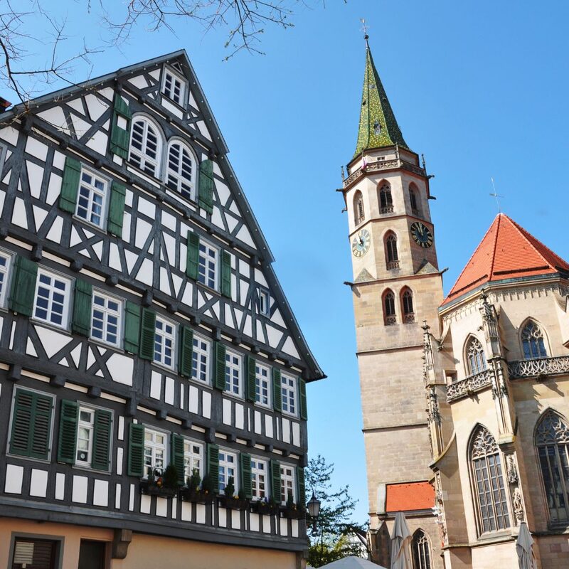 Malerisches Fachwerk in Schorndorf