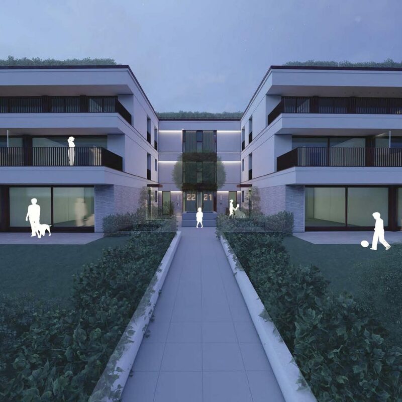 Fertiggestellte Neubauten mit moderner Architektur – Effektiv Bau UG