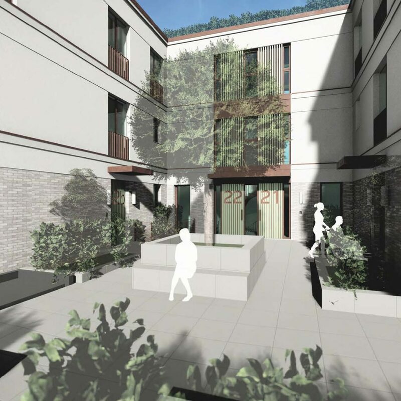 Reihenhäuser nach erfolgreicher Renovierung – Effektiv Bau UG