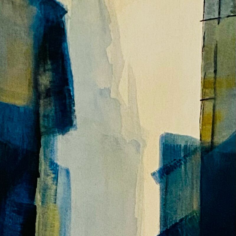 Gemälde: Church 
Stil: Abstrakte Malerei, Lasur Arbeit in Acryl auf Aquarellpapier 
Format: 40x20cm
Preis: 140€
Verfügbarkeit: 
sofort lieferbar