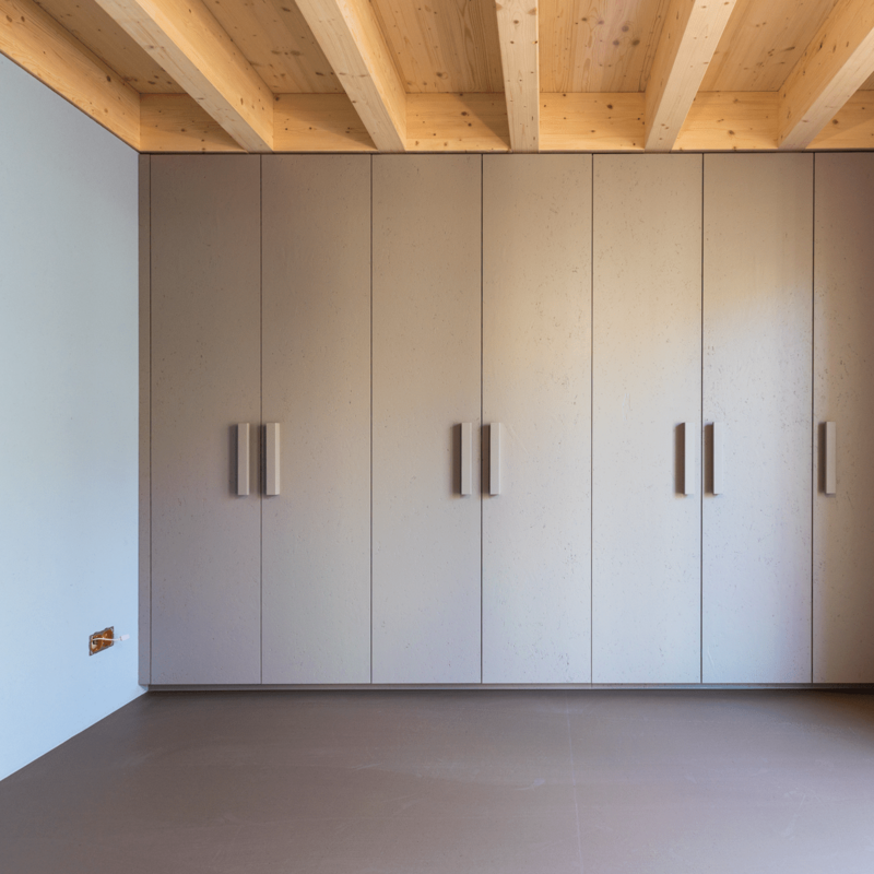 Boden: "milk chocolat" (Ausführung in Nicht--Galeriehäusern)