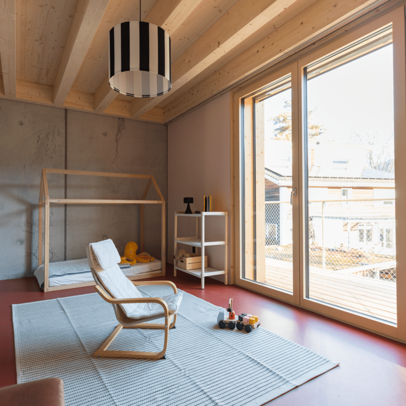 direkter Zugang zum Balkon (Morgensonne)