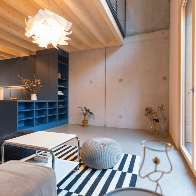 Galerie-Ausführung: einfach gediegen wohnen