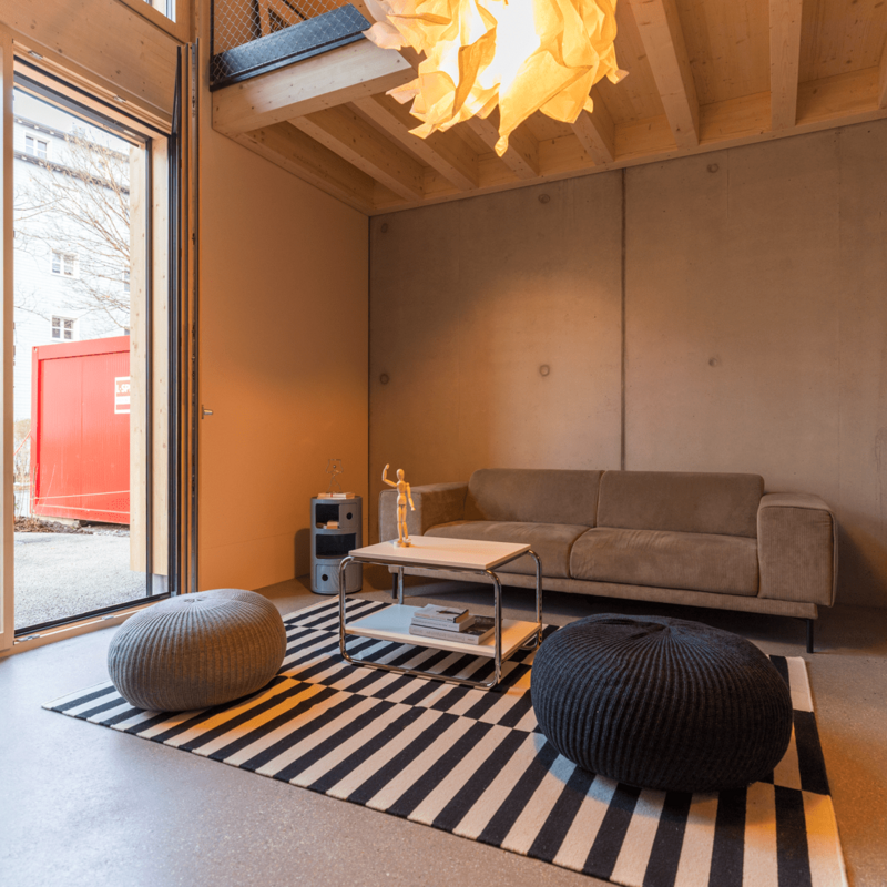 direkter Zugang zum Gartenzimmer