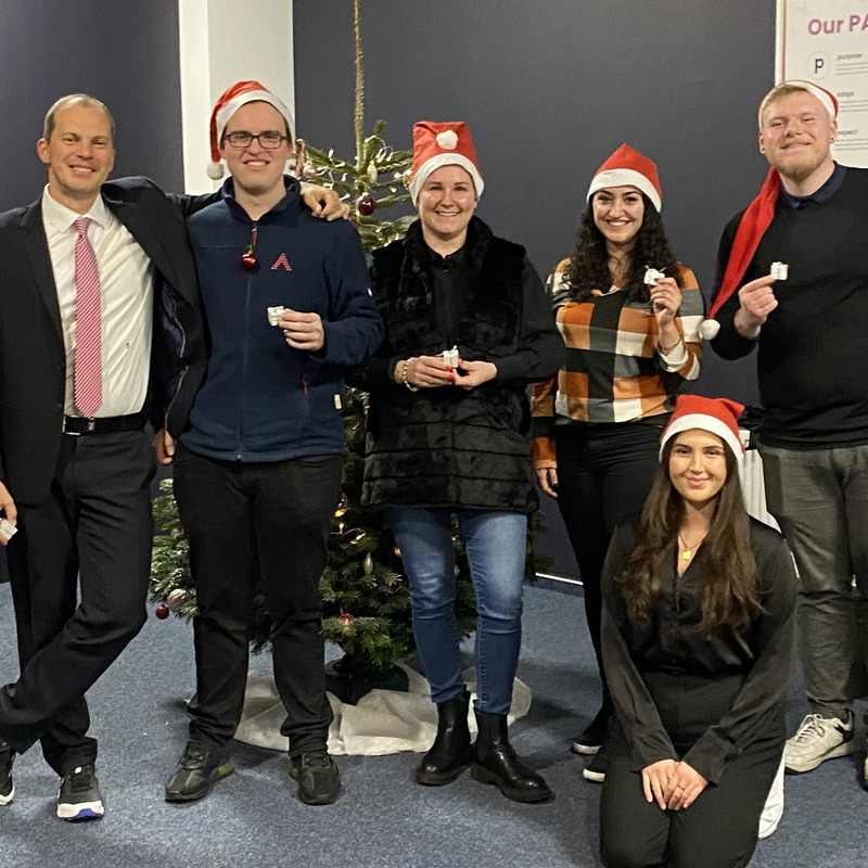 Frohe Weihnachten from Frankfurt