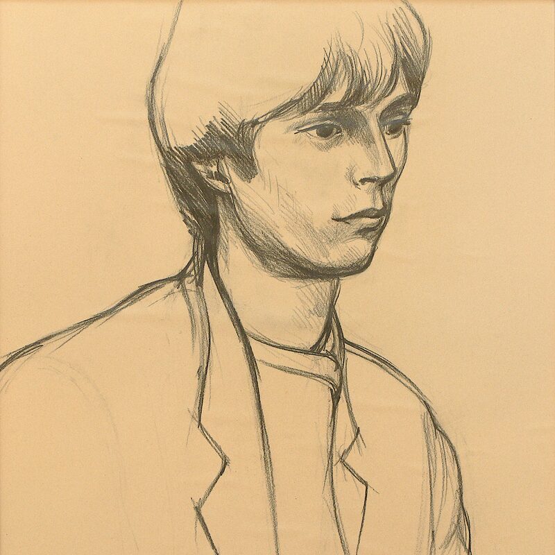 ralph 1994, 58 x 45,5 cm, graphit auf papier