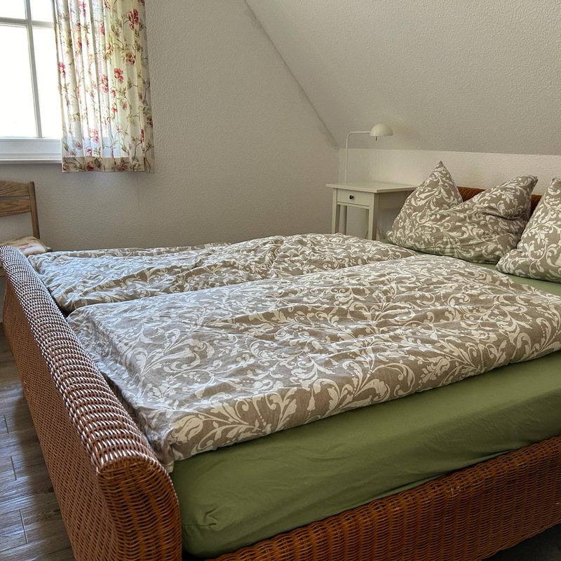 Haus Klatschmohn Schlafzimmer 2 (Bett 160 cm)