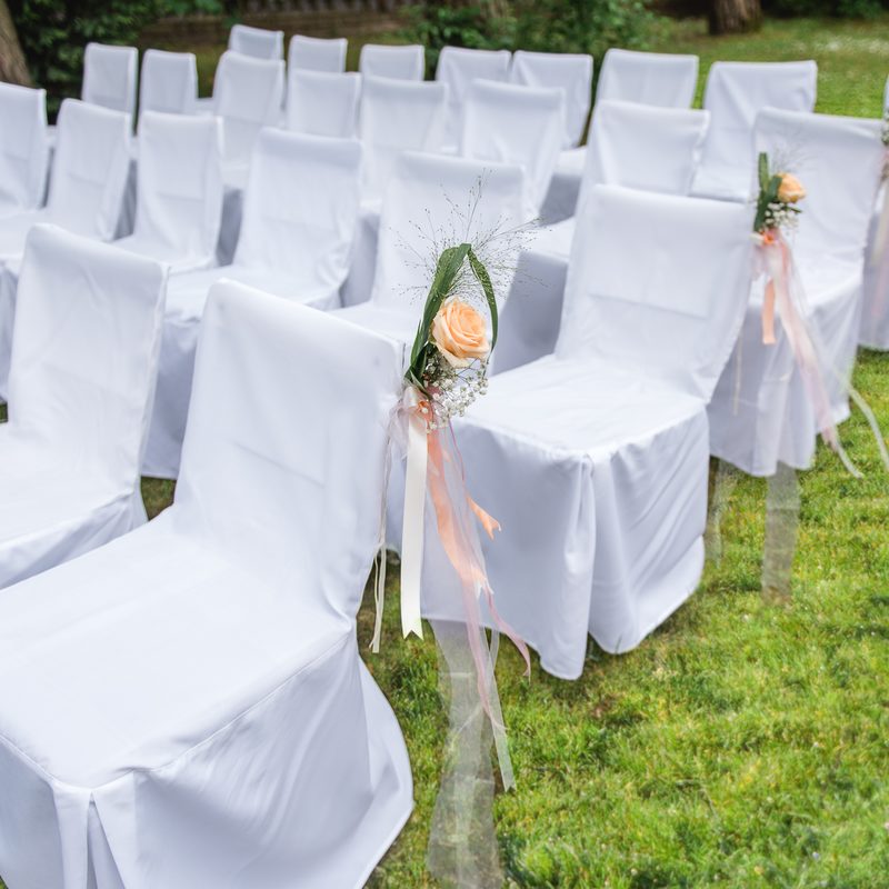 Hochzeitsfeier - Trauung im Außenbereich