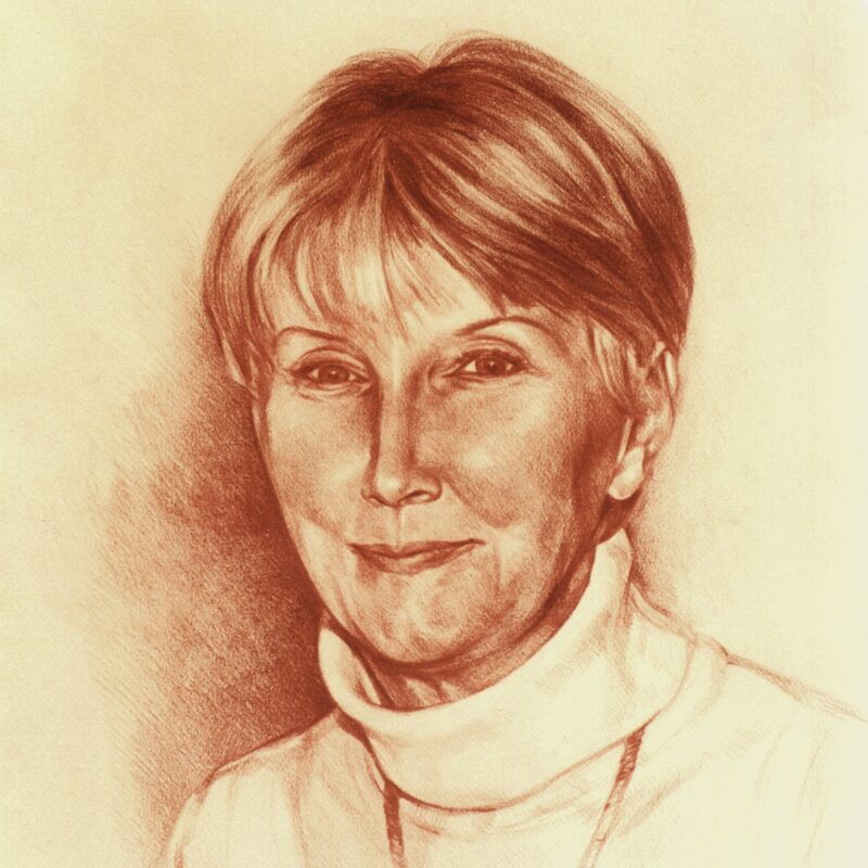 helga 2004, 50 x 40 cm, rötel auf papier