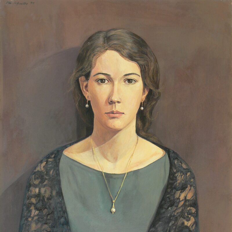 veronika 1999, 69 x 60 cm, öl auf baumwolle