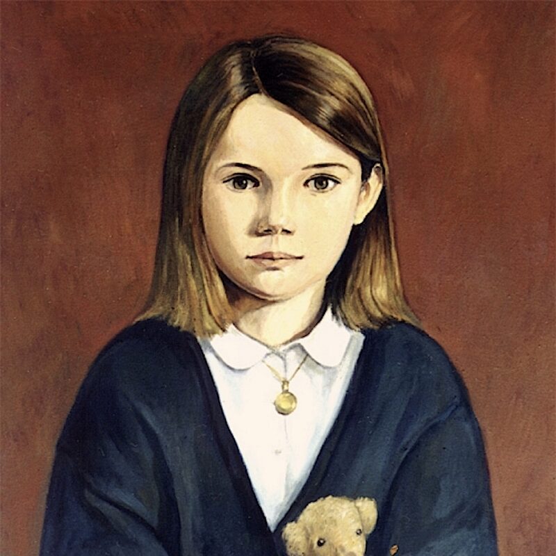 friederike 2000, 69 x 60 cm, öl auf baumwolle