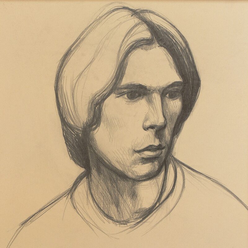 georg 1995, 52 x 44 cm, graphit auf papier