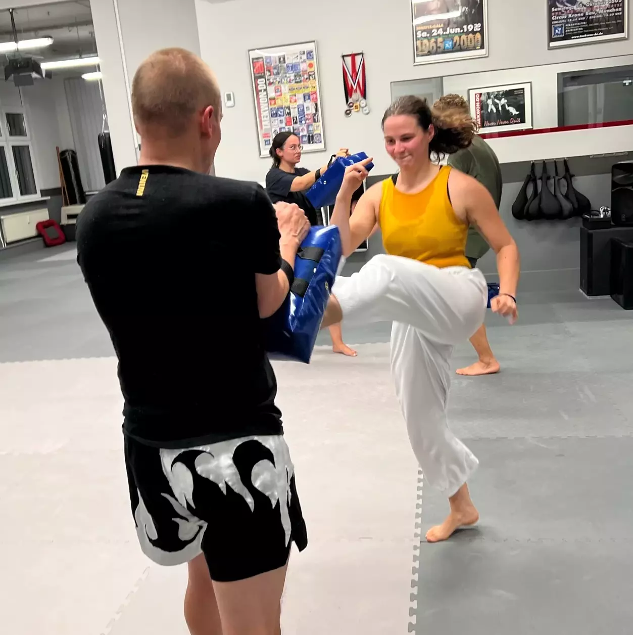 <small>Kickboxen im Fight Club Jena / Weimar</small>