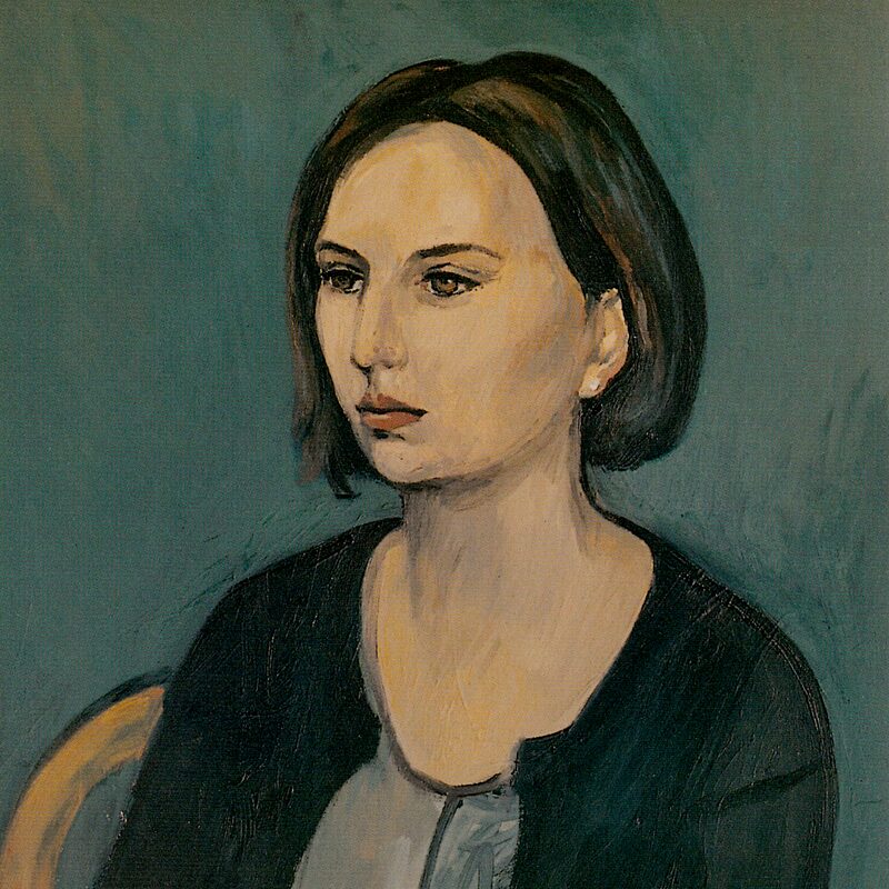 mirjam 1995, 68,5 x 58,5 cm, öl auf karton