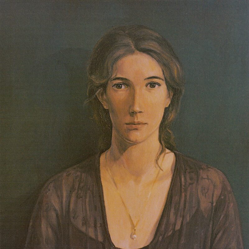 veronika 1997, 69 x 60 cm, öl auf baumwolle